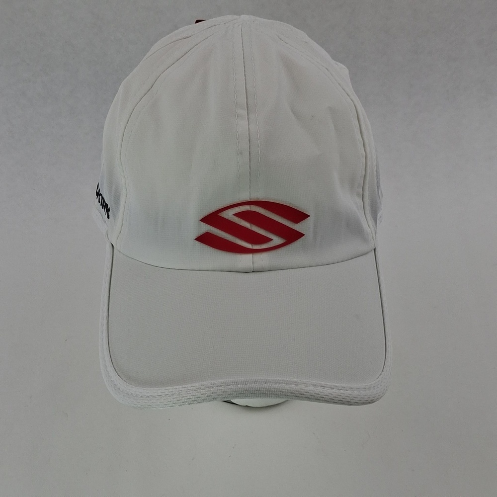 Selkirk Hat Cap Strap Back One Size White Core Pickleball Microfiber Mens